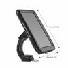 Waterproof Motorcycle Phone Mount, 360° Adjustable Bike Handlebar Holder for Smartphones with Anti-Shock for Navigation