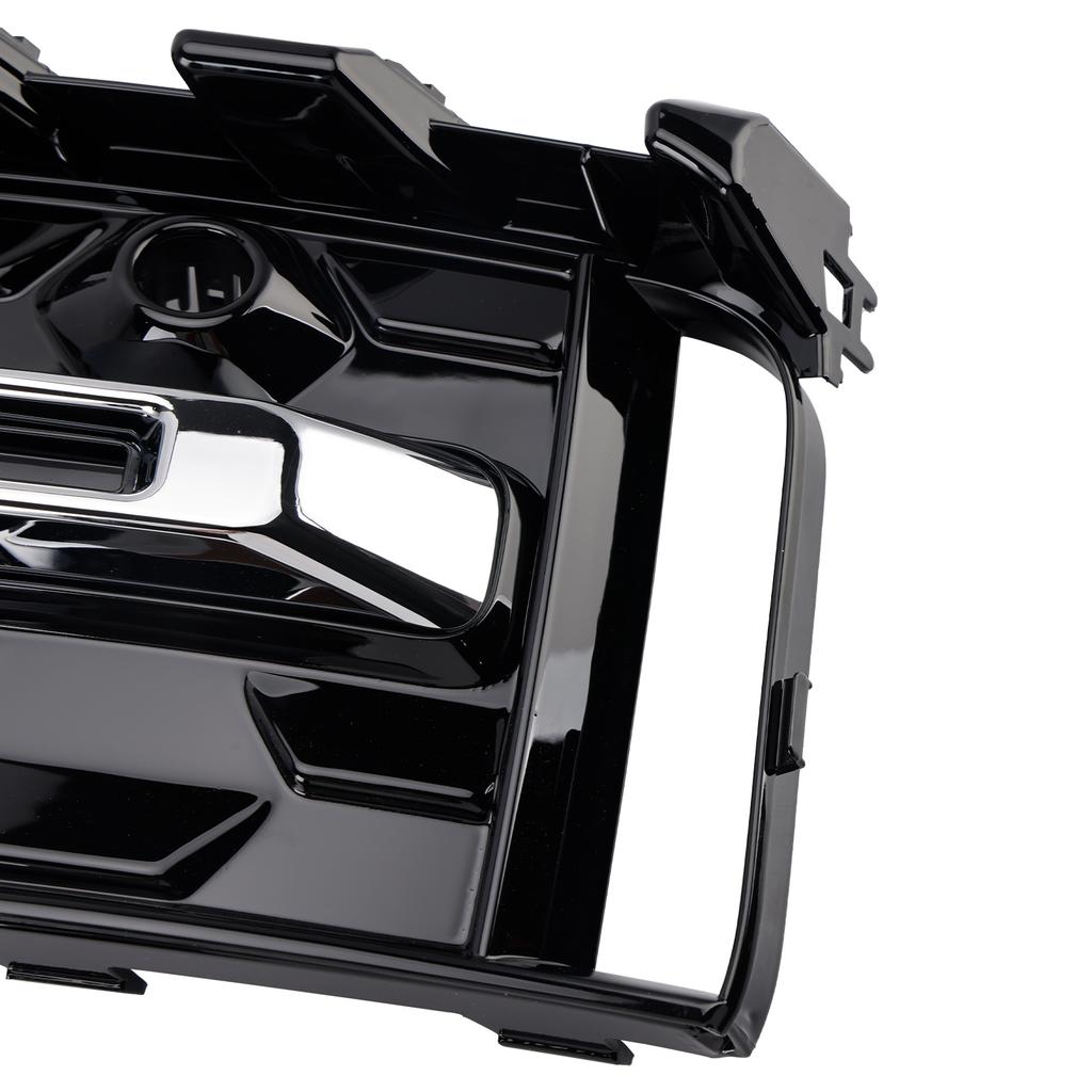 2 ШТ. Накладки решетки противотуманных фар переднего бампера Подходят для A6L C8PA 2023+ Черный хром