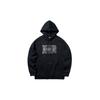 Li Ning Badfive Basketball Series Fleece Loose Pullover Hoodie Men Hoodies New-Standard-Black AWDQ097-5