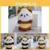 Soft And Cuddly Panda Bee Plush Keychain Cozy Accessory For Fashionable Key Holders