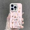 Новый щенок-сосиска подходит для чехла на мобильный телефон iphone16 Apple 15promax/14/13pro12 девушка/11
