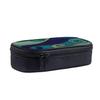 Wave Print Layered 3D Cartoon Fabric Pencil Case & Pen Bag Best Gift for Boys/Girls School & Office Use