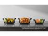 2025 New Cross-Border Glass Double Pot Air Fryer - Large & Small Pots