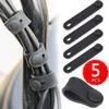 Cable Rubber Tie For Motorcycle Frame Securing Universal Cable Wiring Harness Power Cord Tie Clutch Line Brake Fixing Stripe