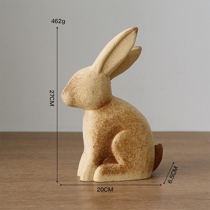 Милый декор комнаты с животными Лошадь Кролик Кошка Жираф Деревянные скульптуры Материалы для раскрашивания своими руками Ремесло Домашний декор Фигурка ручной работы Подарки