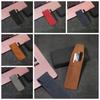 PU Leather Leather Pen Bag Flip Cover Pen Storage Pouch Pen Protective Bag  Scrapbook Crafts