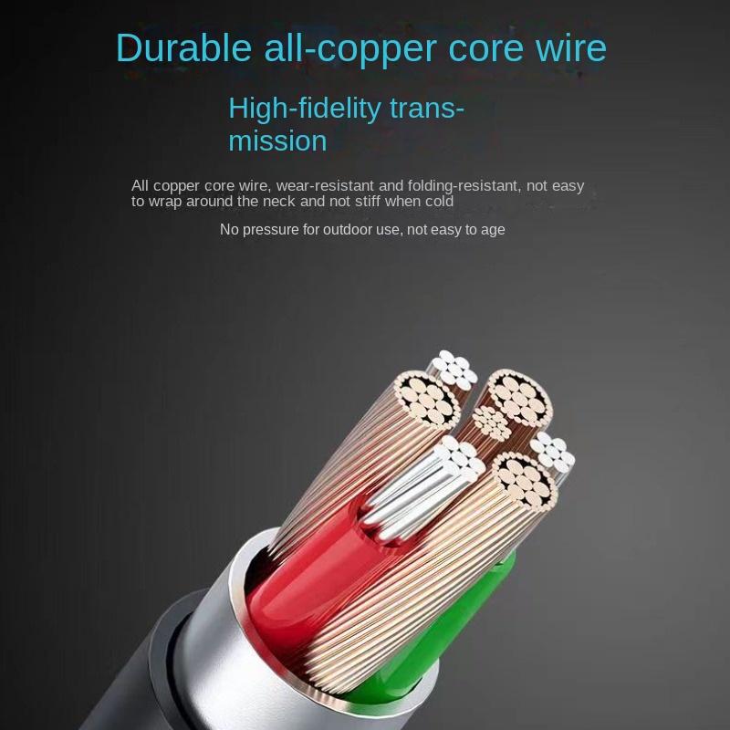 Mobile Phone Mini Microphone, Karaoke Voice-activated Wired Recording Lavalier Microphone