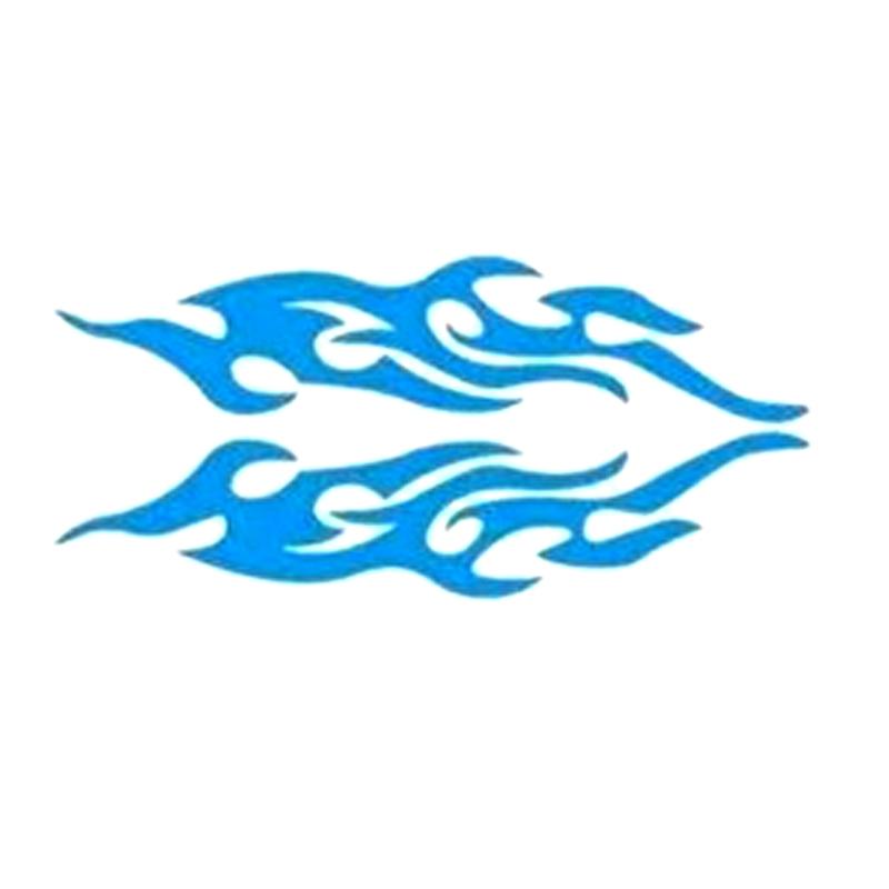 Наклейки на автомобиль, модифицированная светоотражающая наклейка с пламенем, авто внешние аксессуары, наклейки, мото Декор для тела, принадлежности для Voiture