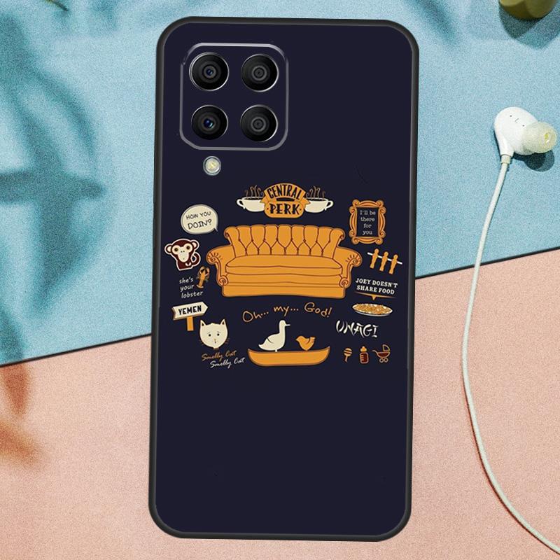 FRIENDS TV SHOW ICONIC For Samsung Galaxy M13 M23 M33 M53 M51 M21 M31s M30s M20 M14 M34 M54 M12 M32 M52 Case Funda