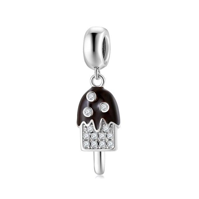 925 стерлингового серебра розовый сверкающий фианит фламинго подвески бусины для изготовления ювелирных изделий подвески подходят оригинальные европейские браслеты с подвесками