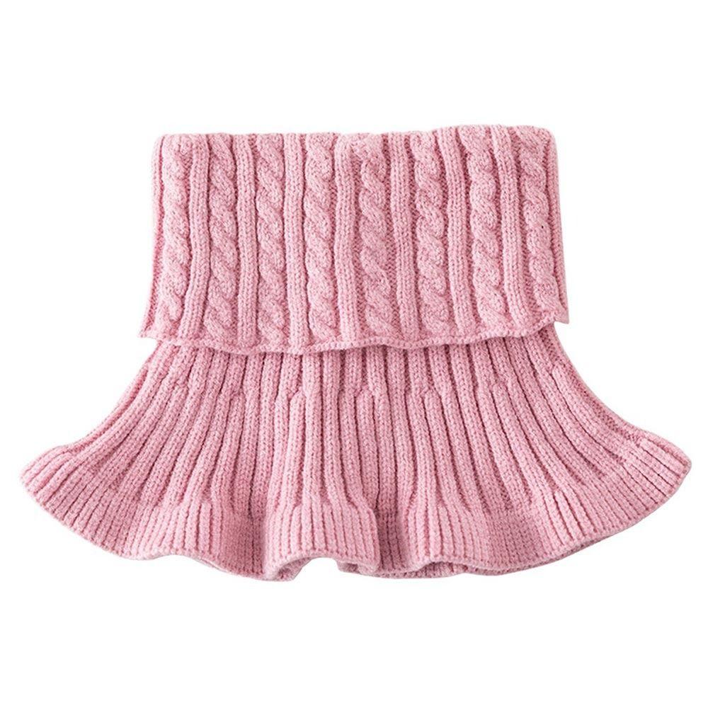Detachable Scarf Windproof Neck Warmer Fashion Knitted Fake Collar