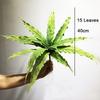Большой искусственный папоротник 40 см 15 листьев тропический искусственный папоротник оптом листья персидские листья настенные растения для декора дома и сада
