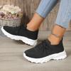 Fashion Solid Color Casual Sneakers Women's Comfortable Tennis Shoes Lightweight Sneakers Women's 2024 New Vulcanized Shoes
