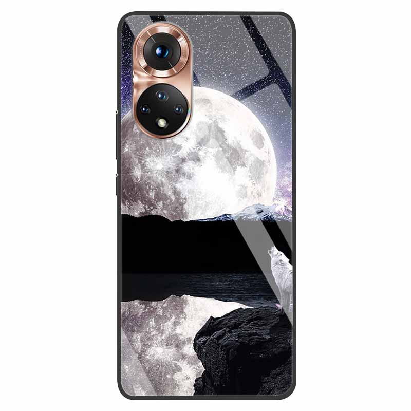 Роскошный чехол для Huawei Honor 50 Чехол Закаленное Стекло Чехол для Телефона Huawei Honor 50 Honor50 6.57" Coque Сумка Модный Бампер