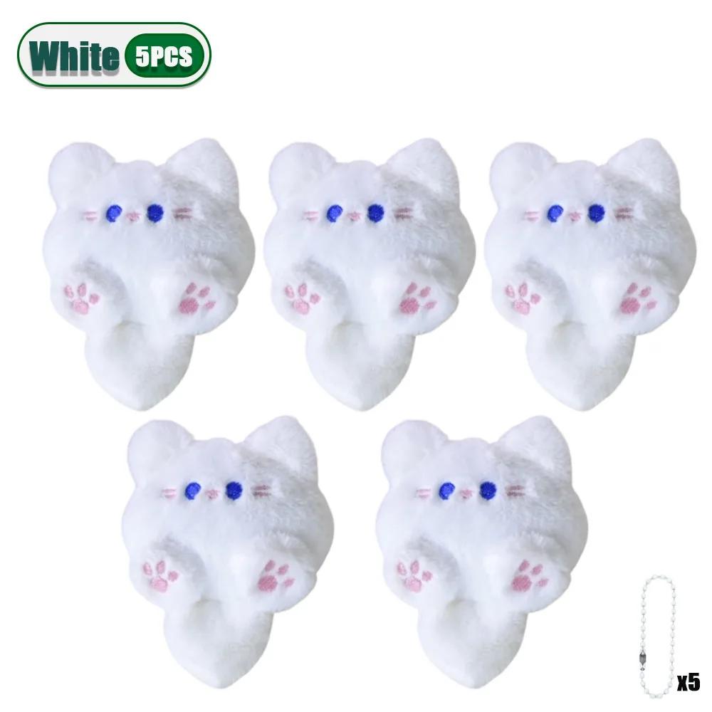 1/3/5/10/20 шт. Очаровательная плюшевая мультяшная кошка, подвесная кукла, мягкая кавайная, украшение для рюкзака для девочек, студенток, рождественский подарок