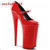 2024 New Design 20cm Super High-heeled Dance Show Shoes  for Nightclub and Party Buckle Sexy Lady Girls YKC-D-087