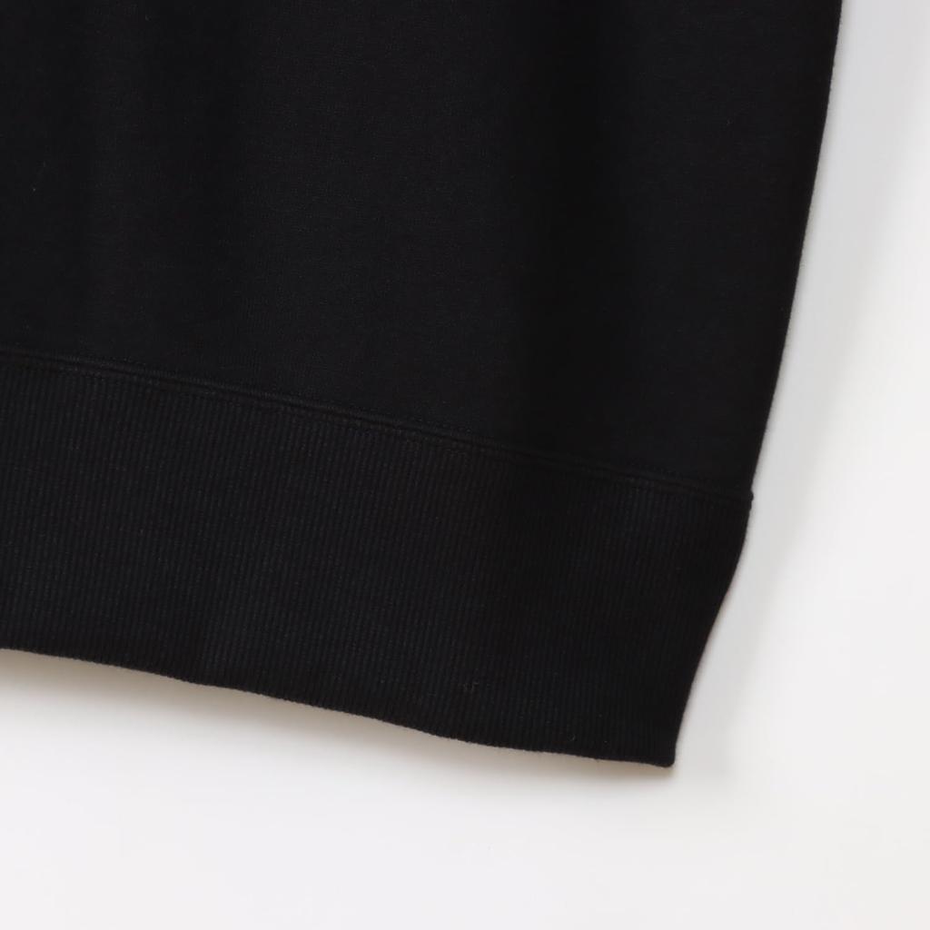 Короткая толстовка One Point с коротким рукавом и круглым вырезом Basic 2XL [Champion], рукав, флис, логотип, толстовка, C3-Z020, мужская, черная,