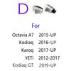 Для Skoda VRS Kodiaq GT Superb 3V 3T B6 B8 Octavia 2 3 A5 A7 MK2 MK3 Karoq Автомобильные светодиодные проекторы логотипа на двери Аксессуары