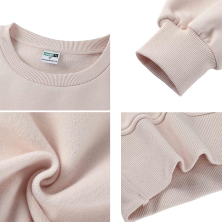 Puma Forever FASTER TB CREW W Свитшот Женский Светло-розовый 629737-50