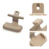 New 2PCS Beige Upper & Lower Center Console Armrest Latch Clips For Sonata 2009-2010