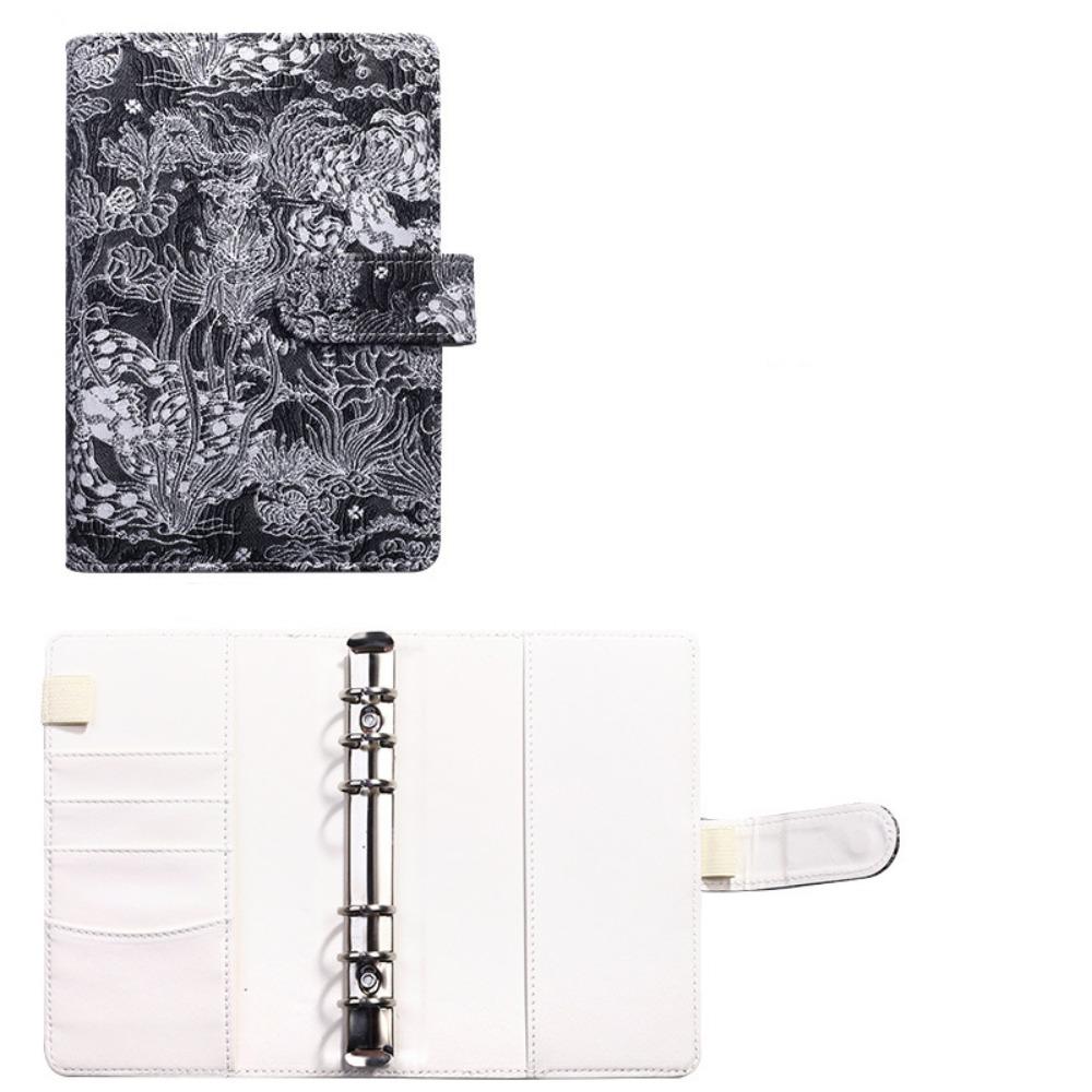 A5/6/7 Блокнот с отрывными листами Творческий сберегательный счет Обложка Папка Жаккард Ручная книга Подарочная