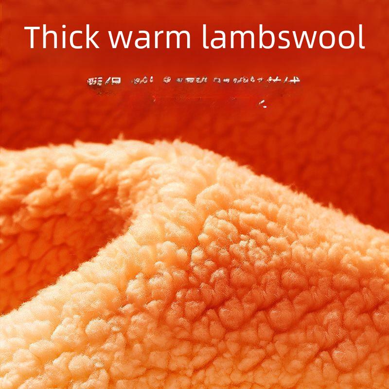 Мужская бархатная толстовка с капюшоном National Trend — утолщенная, теплая куртка из овчины для осени/зимы 2022 года, молодежная и стильная.