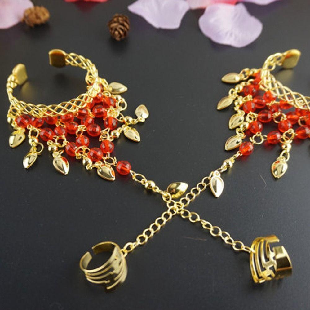 Индийские украшения для танца живота Винтажные серьги Профессиональное ожерелье Женщины