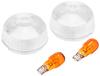 KITACO Turn Signal Lens Set and for (Left Right) Choinori/Verde, Etc., Clear, 807-0070000