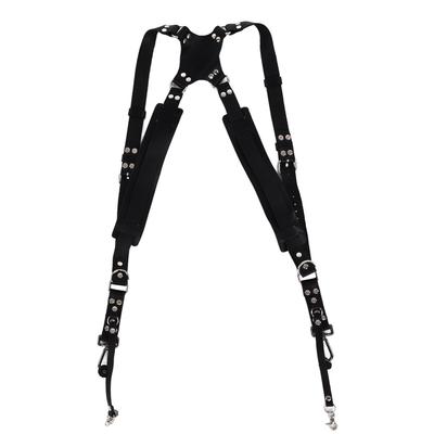 Кожаный ремень для камеры, двойной наплечный ремень для моментальных снимков, регулируемый, многофункциональный, аксессуары для камеры