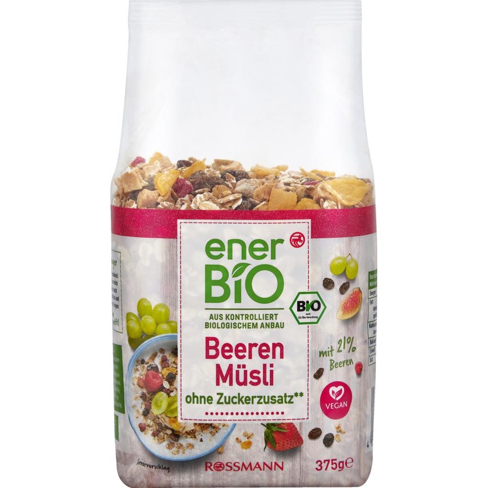 Germany Rothman enerBiO Enerbio Berry Muesli 375g
