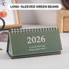 2026 New Year Simple Style Calendar Colorful Fresh Style Desk Calendar Scheduling Tool Desktop Notepad Table Deco for Gift