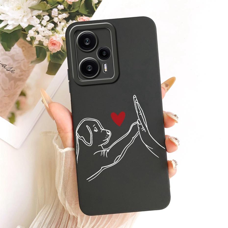 New Fashion Phone Case For Xiaomi Poco F5 F5Pro Soft Silicone Cases For POCO F5 Pro PocoF5 5G Shockproof Covers Bumpers