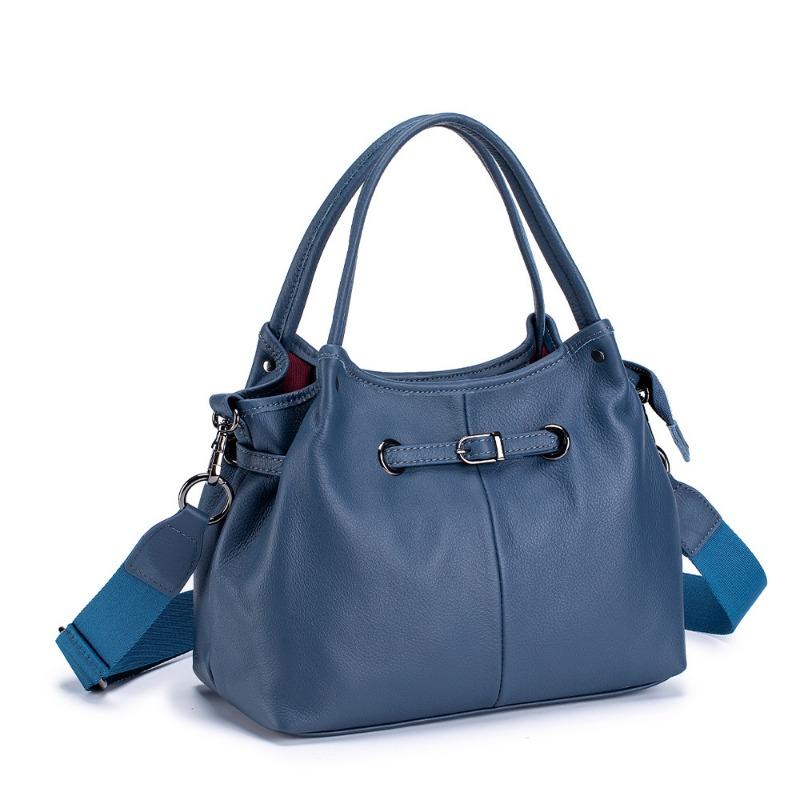 Сумка Niche Soft Leather Handbag Fashion Сумка-тоут через одно плечо подмышкой Универсальная вместительная сумка через плечо
