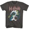 Def Leppard ADRENALIZE 1992 Мировой Тур Футболка Let's Get Rock Мужская Женская Оверсайз Короткий Рукав Уличная Одежда Хип-Хоп Женская Мужская Одежда