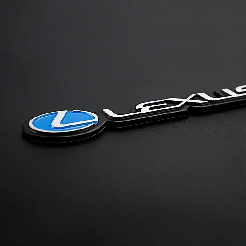 Для логотипа Lexus RX350 IS300 ES350 IS250 CT200H GS350 NX200T ES250 Боковое Окно Автомобиля Эмблема Задняя Крышка Багажника Наклейки Декали Аксессуары