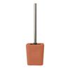 Brosse de toilette plastique 11.6 x 38.2 cm Soft terracotta