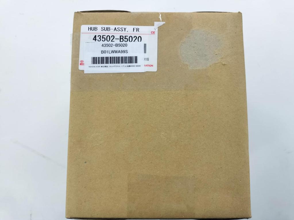 Оригинальные детали TOYOTA Передняя ступица левая Номер детали 43502-B5020