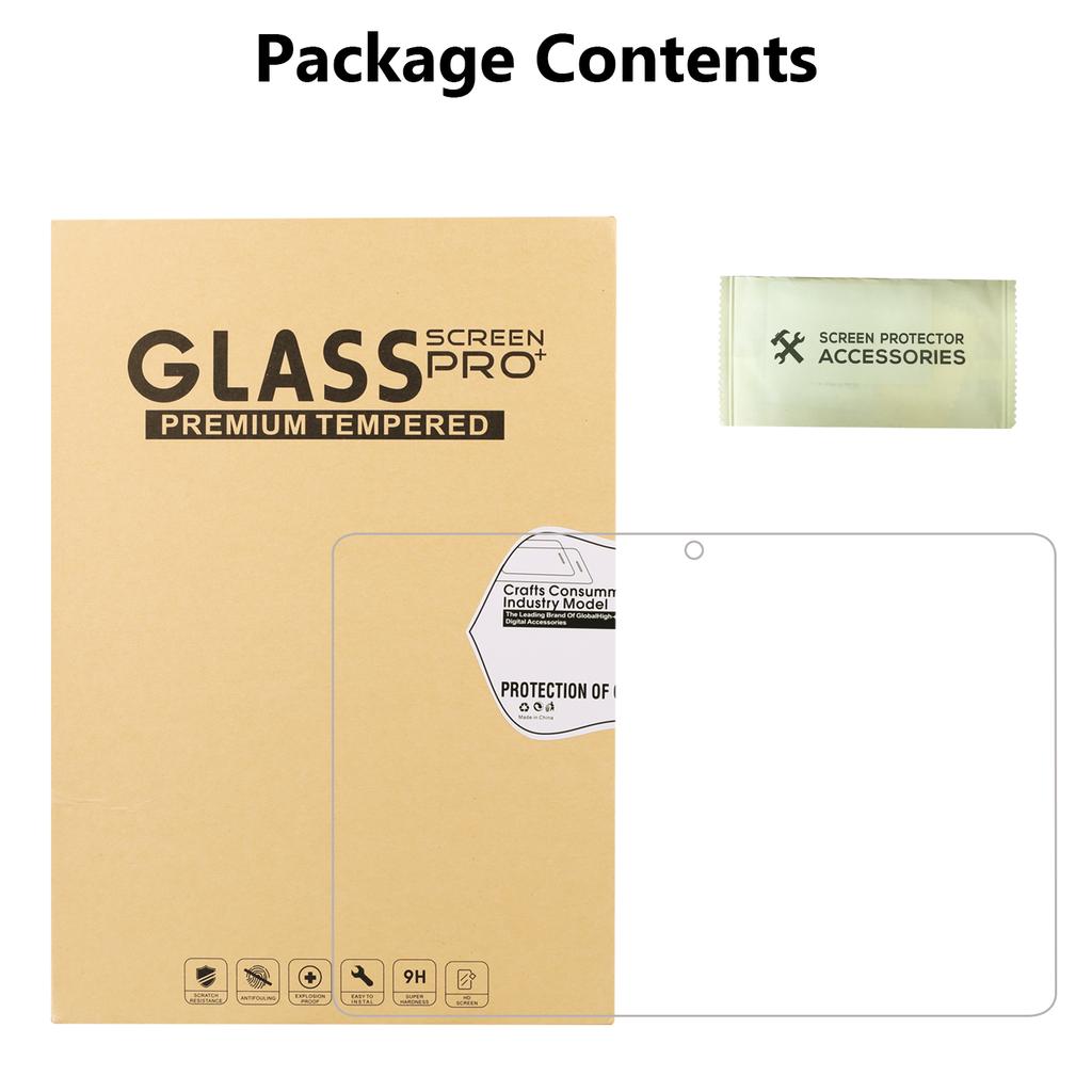 For Huawei MediaPad T5 10 9H Full Screen Coverage Shockproof Tempered Glass Protector Film 0.25mm Arc Edge