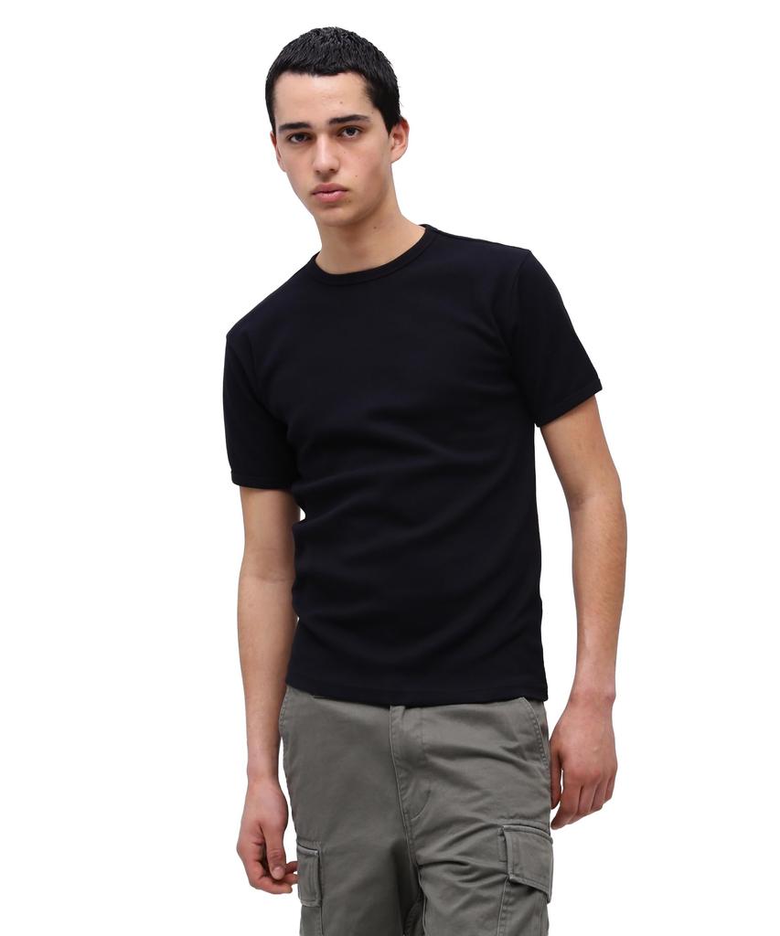 AVIREX DAILY RIB CREWNECK TEE 6143502 men's L black