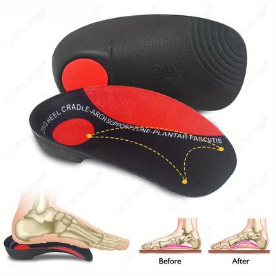 Высокая поддержка свода стопы подошва EVA спортивные ортопедические стельки для мужчин и женщин подошвенный фасциит плоскостопие облегчение боли подушка для обуви