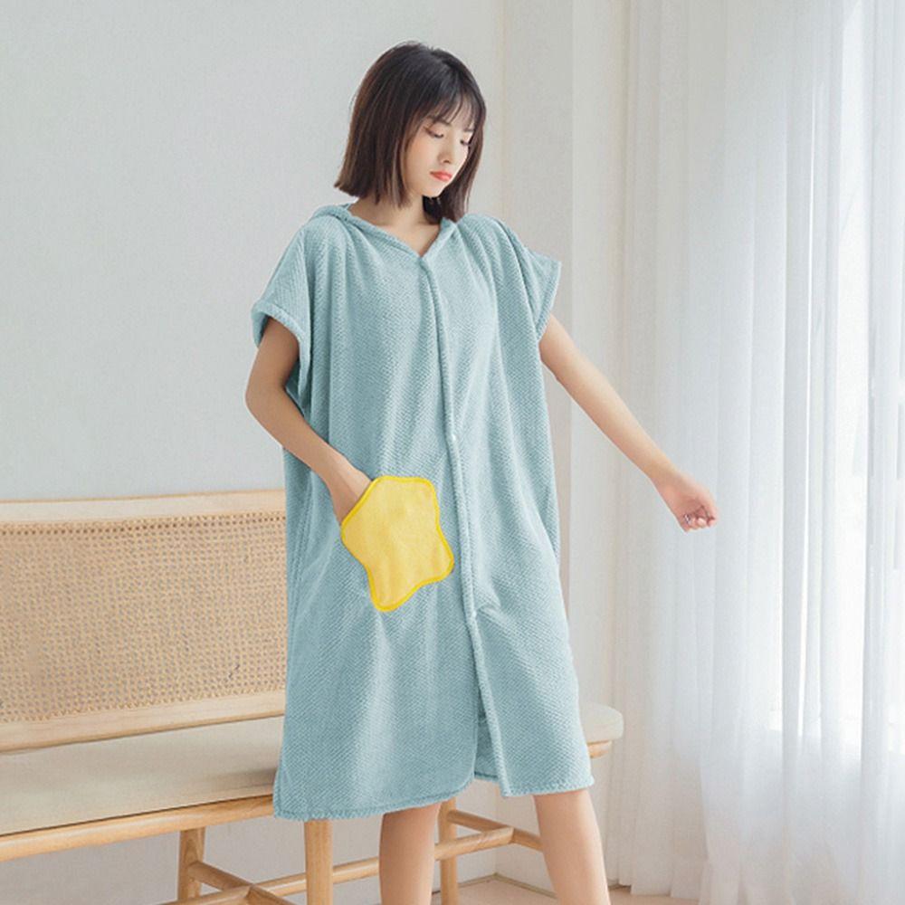 Bathroom Quick-Drying Absorbent Wearable Pineapple Bath Towel Bathrobe Beach Cloth Sauna Towels