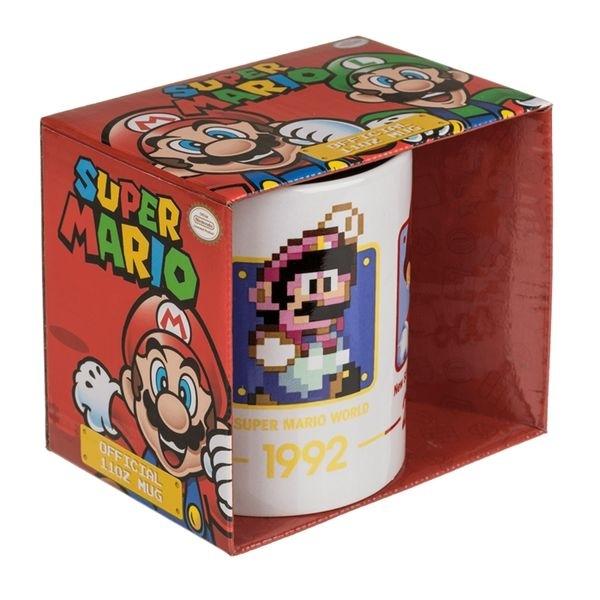 Кружка для видеоигр Super Mario с 1987 по 2006 год, оригинальная кружка для гиков