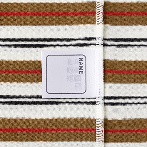 Футболка Miki House 60-5228-579 Double-Bee, с длинным рукавом, с каймой, тонкая, для мальчиков, для девочек, для малышей, для детей, детская одежда, коричневый, 6-12 месяцев