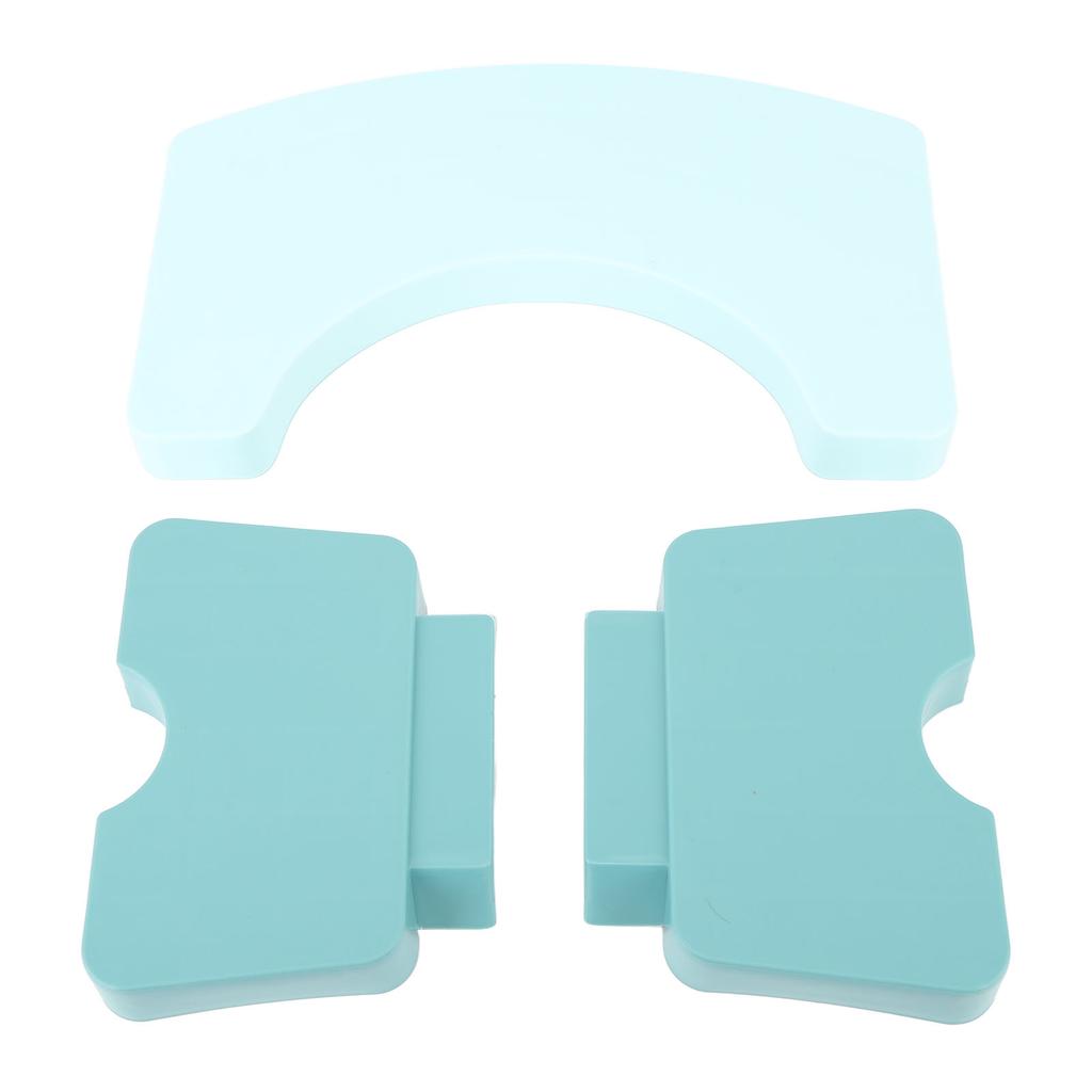 Foldable Toilet Potty Stool PP Portable Squatting Potty Foot Stool for Healthy Gifts Travel Green