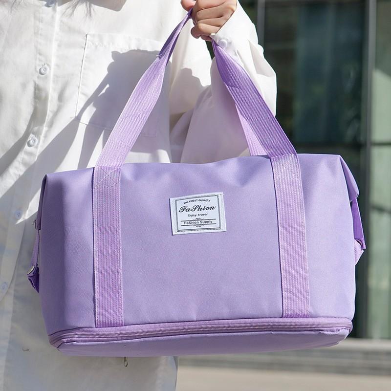 Водонепроницаемая сумка большой емкости для универсальной складной дорожной сумки с отделением для сухого и влажного фитнеса, сумки, дорожная сумка