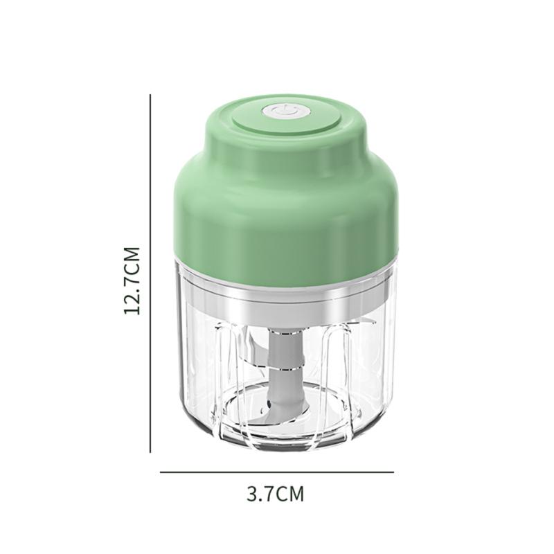 Мини-электрический пресс для чеснока, 250 мл, портативная беспроводная шлифовальная машина, измельчитель еды