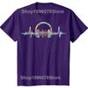 Сердцебиение Наушники Звук Любитель Инженер Продюсер DJ Футболка Модные Футболки Хлопок Короткий Рукав Оверсайз Свободная Футболка Топы