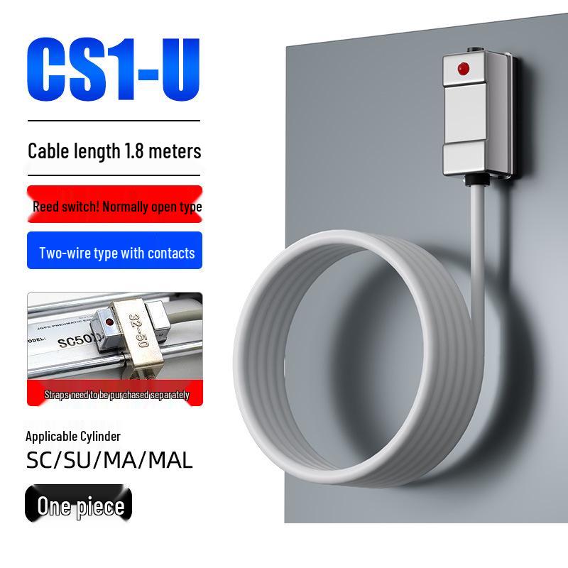 Магнитный датчик-выключатель цилиндрический серии CS1, Двух/Трехпроводной датчик приближения D-M9B/A93