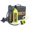 SMACO S400 Plus 1L Mini Scuba Diving Balloon для 15-20 минут использования Time Легкий и портативный комплект для дайвинга - зеленый
