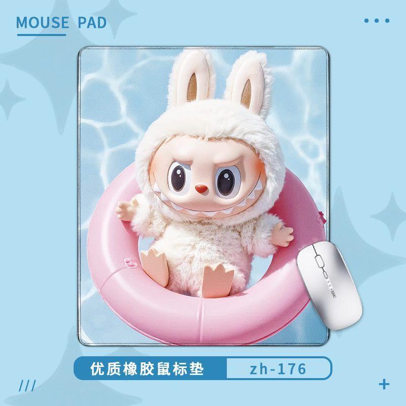 Милый коврик для мыши, Мультяшная подставка для запястья для офиса, Коврик для компьютерной клавиатуры, Моющийся коврик для мыши